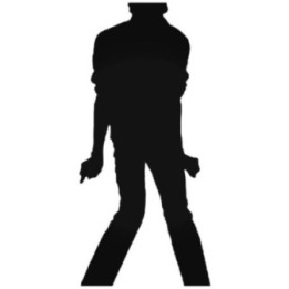 Michael Jackson Silhouette Stickers – MJ Decals (2-Pack)