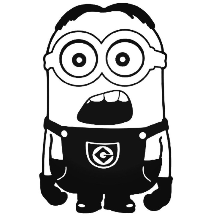 Minion Stickers – Despicable Me Decals (2-Pack)