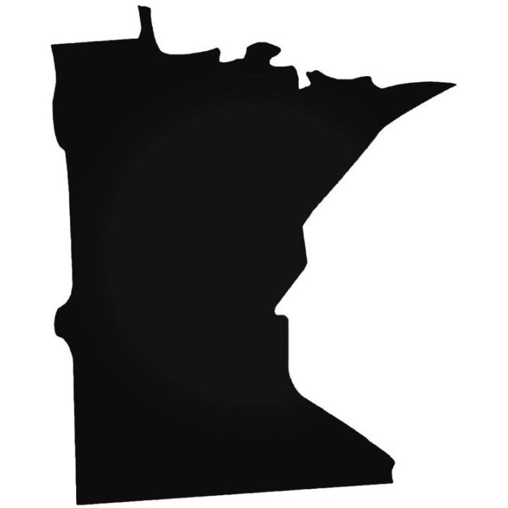Buy Minnesota Home State Decal Sticker Online