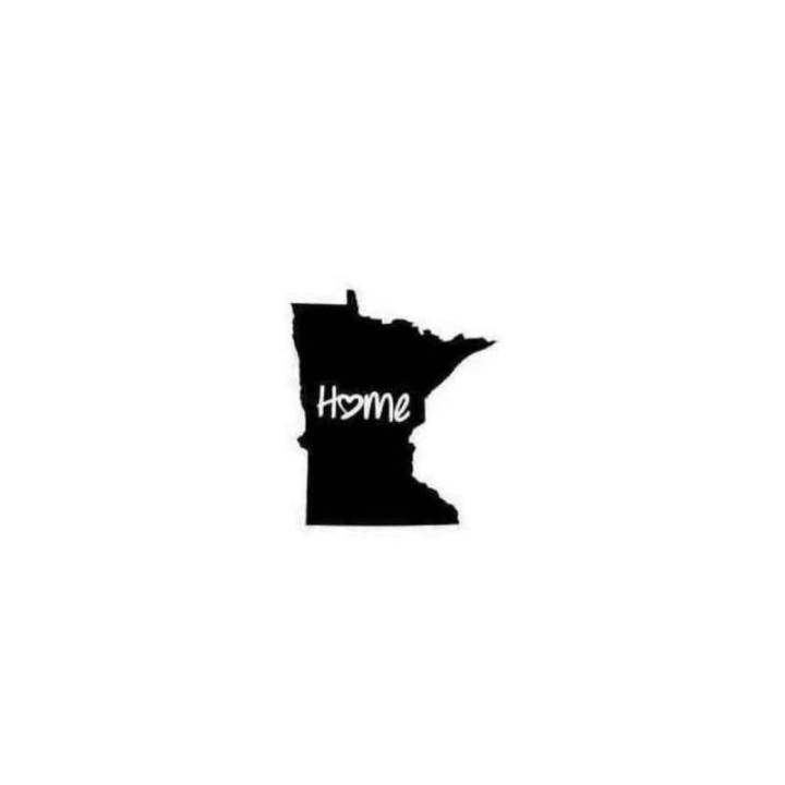 Buy Minnesota Home Style 2 Decal Sticker Online