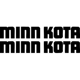 Minn Kota Fishing Stickers – Trolling Motor Vinyl Decals (2-Pack)