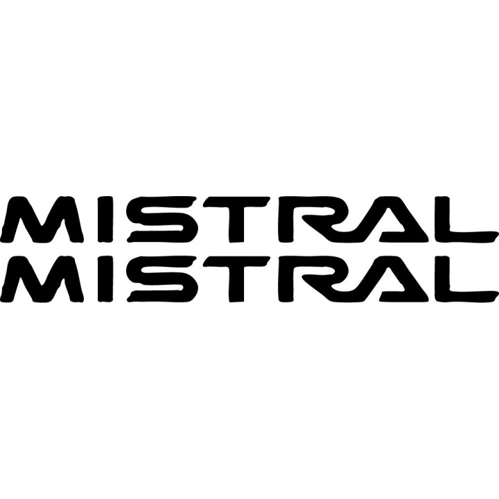 Mistral Stickers – Maserati Marine Lifestyle Decals (2-Pack)