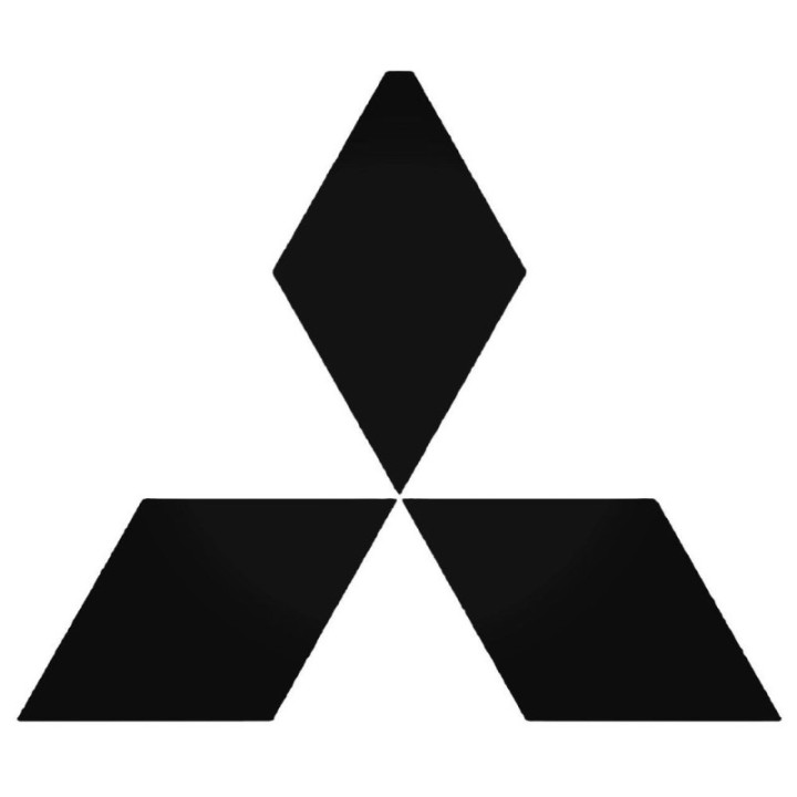 Buy Mitsubishi 2 Decal Sticker Online