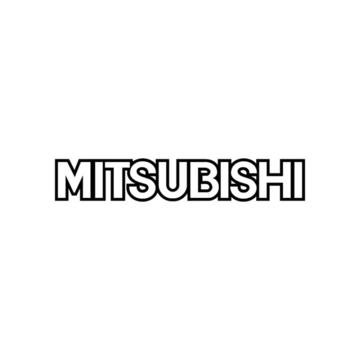 Buy Mitsubishi Ecriture Contour Vinyl Decal Sticker Online
