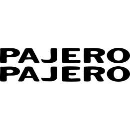 Mitsubishi Pajero Stickers – Dakar 4x4 Heritage Decals (2-Pack)
