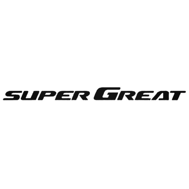 Buy Mitsubishi Super Great Logo Decal Sticker Online