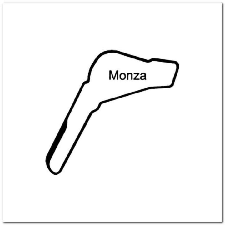 Buy Monza Circuit Racetrack Decal Sticker Online