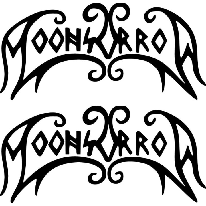 Moonsorrow Stickers – Folk Black Metal Band Decals (2-Pack)