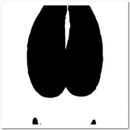 Buy Moose Hoof Print Tracks Decal Sticker Online