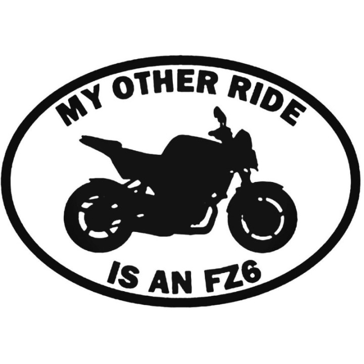 Buy Motorcycle S Ride Yamaha Fz6 Motorcycle Decal Online