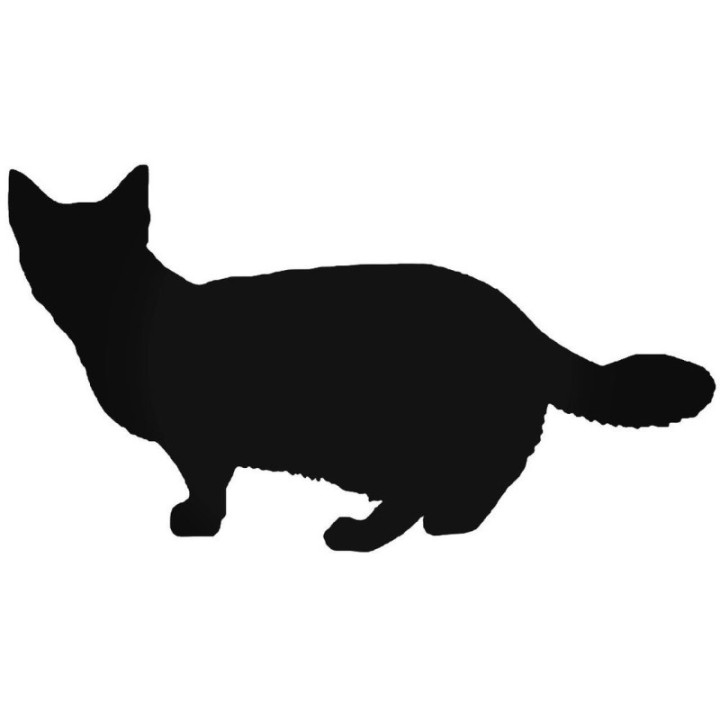 Buy Munchkin Cat Vinyl Decal Sticker Online