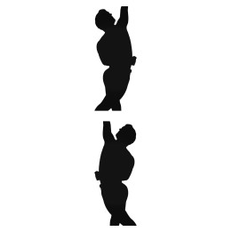 Ballet Dancer Stickers – Ballerina Silhouette Decals (2-Pack)