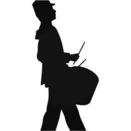 Marching Band Drummer Stickers – Percussion Decals (2-Pack)