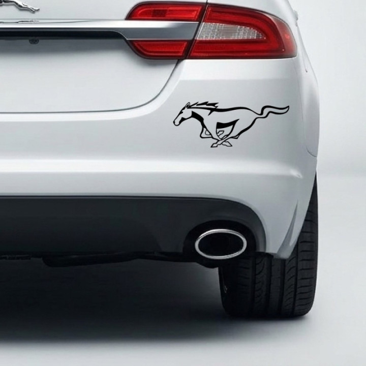 Ford Mustang Pony Stickers – GT Shelby Muscle Decals (2-Pack)