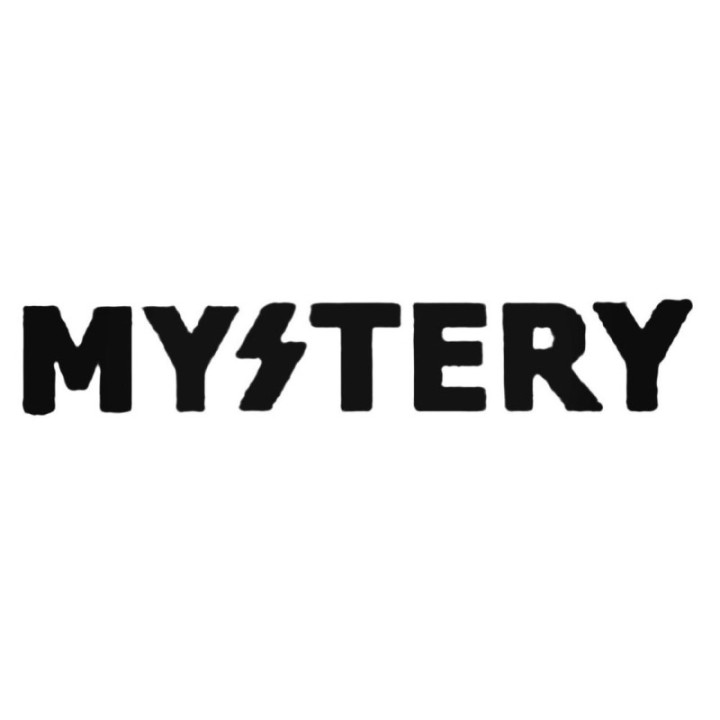 Mystery Skateboards Stickers – Logo Decals (2-Pack)