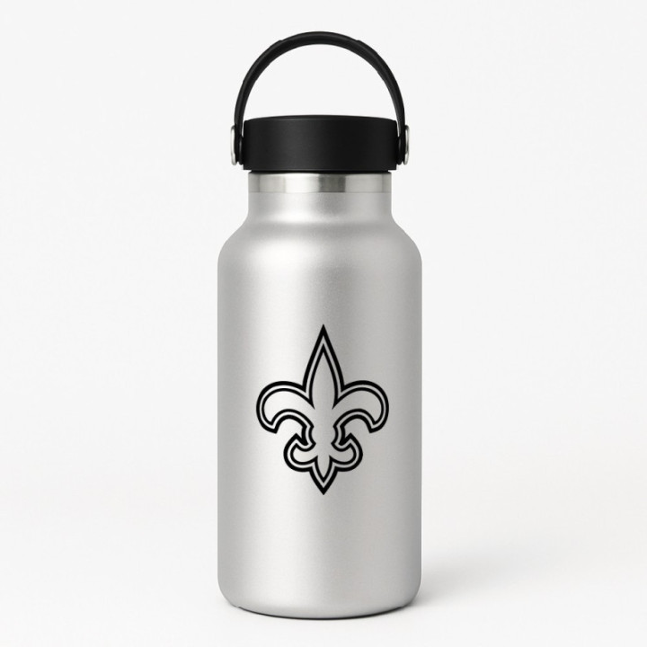 New Orleans Saints Stickers – Fleur de Lis NFL Decals (2-Pack)