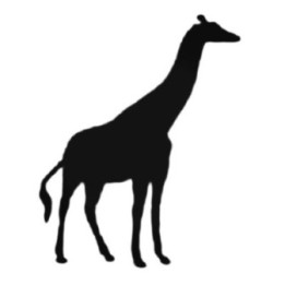 Buy Nimble Giraffe Decal Sticker Online