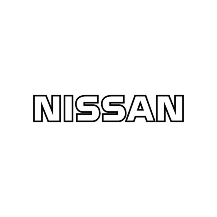 Buy Nissan Ecriture Contours Vinyl Decal Sticker Online