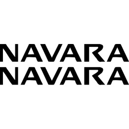 Nissan Navara Stickers – D40 D23 NP300 Pickup Truck Decals (2-Pack)