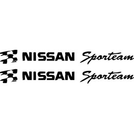 Nissan Sporteam Racing Stickers – GTR Skyline Motorsport Decals (2-Pack)