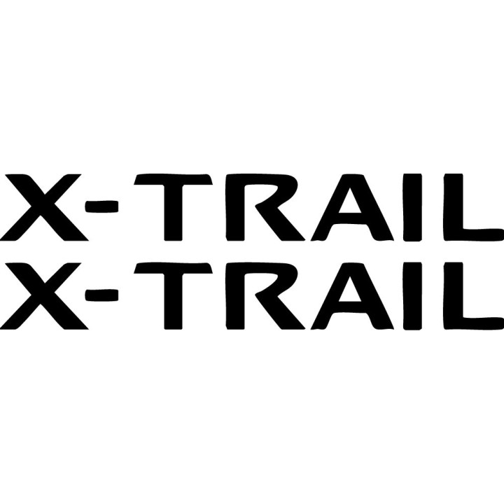 Nissan X-Trail Stickers – SUV Vinyl Decals (2-Pack)