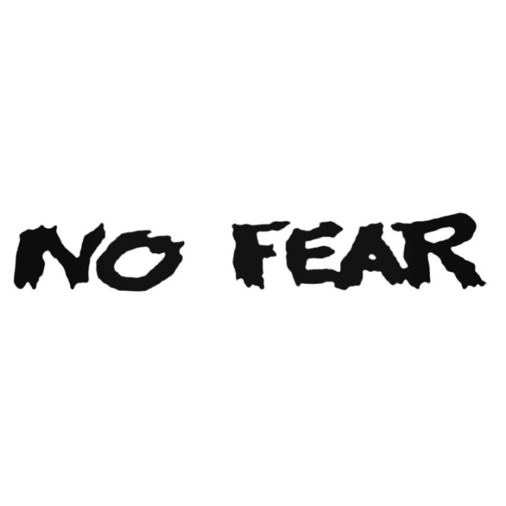 No Fear Stickers – Motocross Extreme Sports Decals (2-Pack)