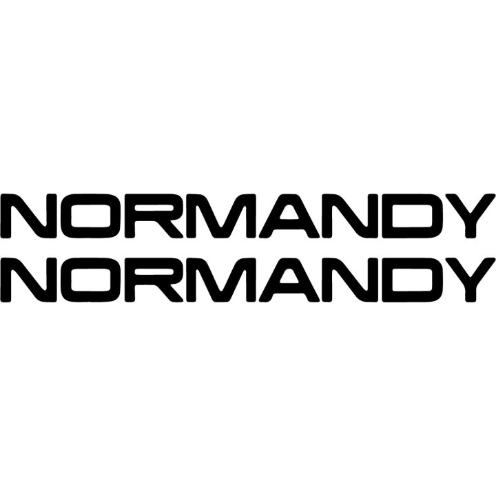 Normandy SR-2 Stickers – Mass Effect Gaming Decals (2-Pack)