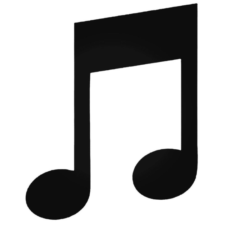 Music Note Stickers – Musical Symbol Decals (2-Pack)
