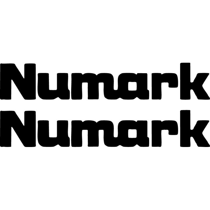 Numark Stickers – DJ Controller Turntable Decals (2-Pack)