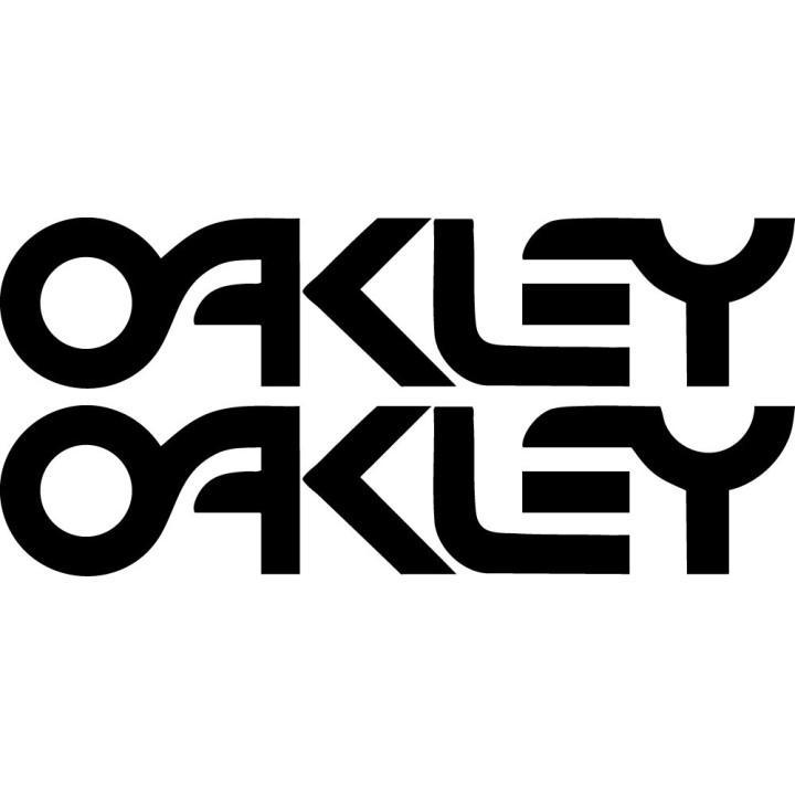 Oakley Stickers – Ski Snowboard Surf Decals (2-Pack)
