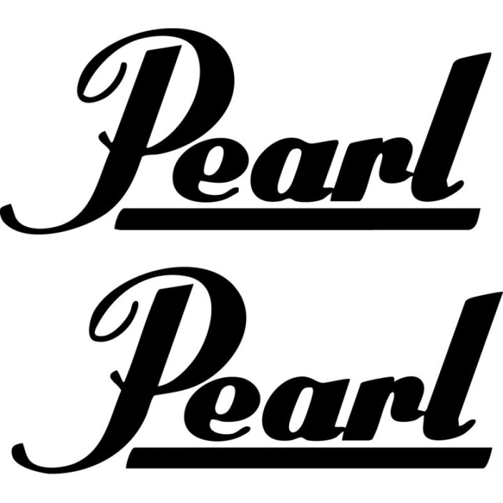 Pearl Drums Stickers – Export Masters Decals (2-Pack)
