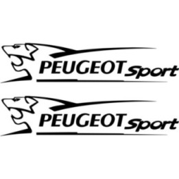 Peugeot Sport Lion Stickers – 208 GTi 106 Rallye Decals (2-Pack)