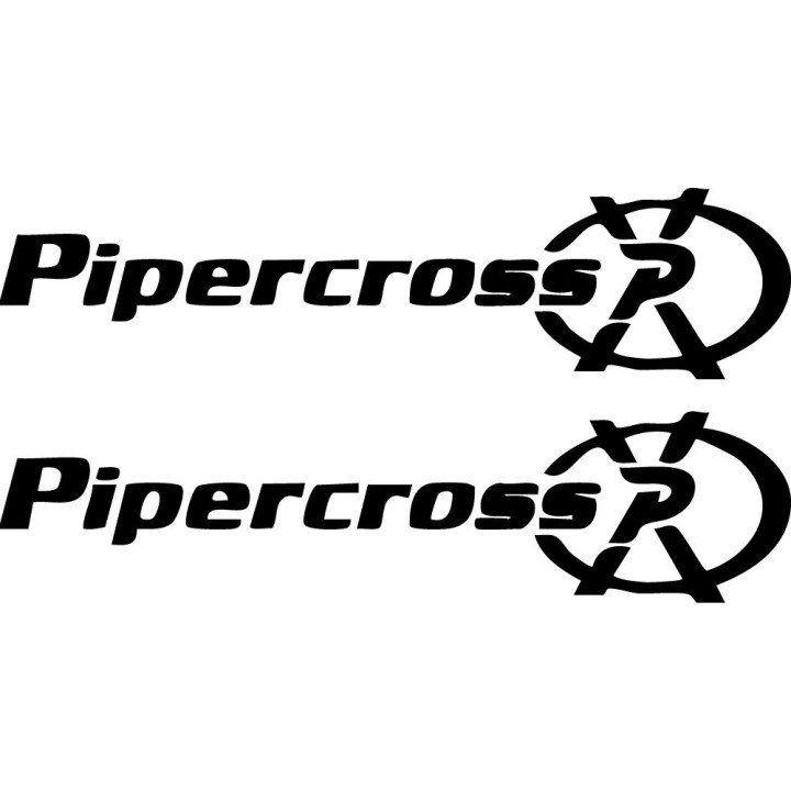 Pipercross Stickers – Performance Air Filter Decals (2-Pack)