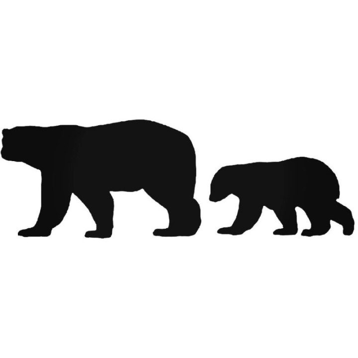 Buy Polar Bear Vinyl Decal Sticker Online