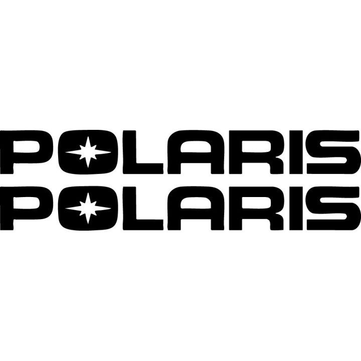 Polaris ATV Snowmobile Stickers – Off-Road Vinyl Decals (2-Pack)