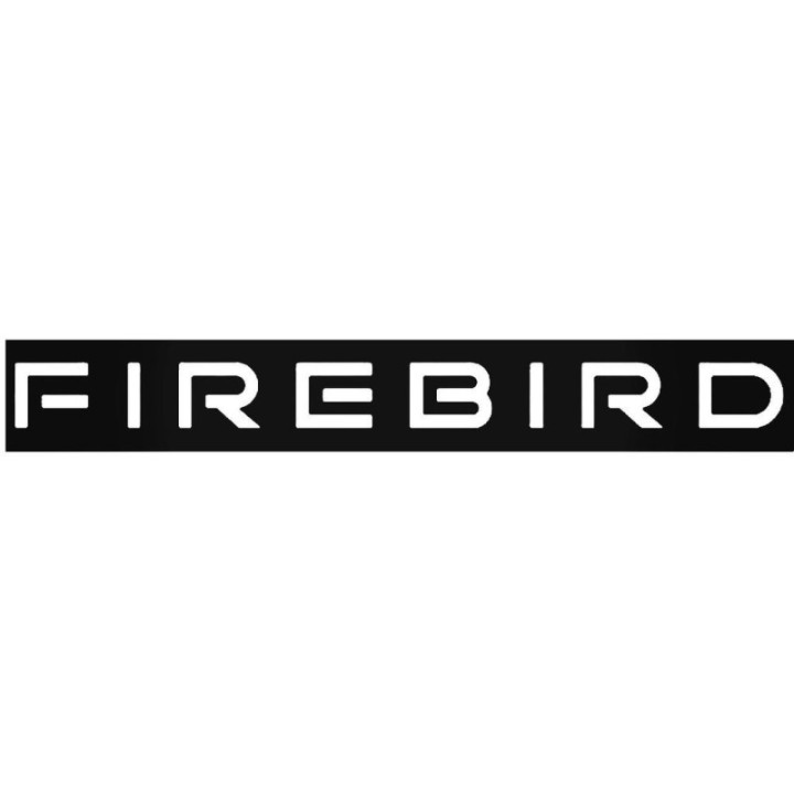 Buy Pontiac Firebird Windshield Banner Vinyl Decal Sticker Online