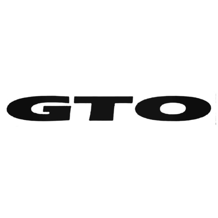 Buy Pontiac Gto Windshield Decal Sticker Online