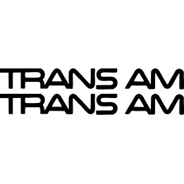 Pontiac Trans Am Stickers – Firebird Muscle Car Performance Decals (2-Pack)
