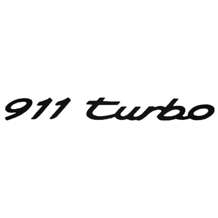 Buy Porsche 911 Turbo Aftermarket Decal Sticker Online