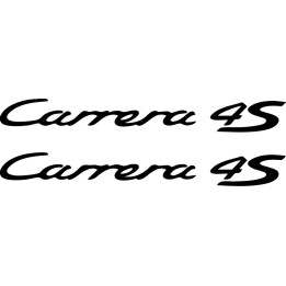 Porsche Carrera 4S Stickers – 992 991 997 AWD Decals (2-Pack)