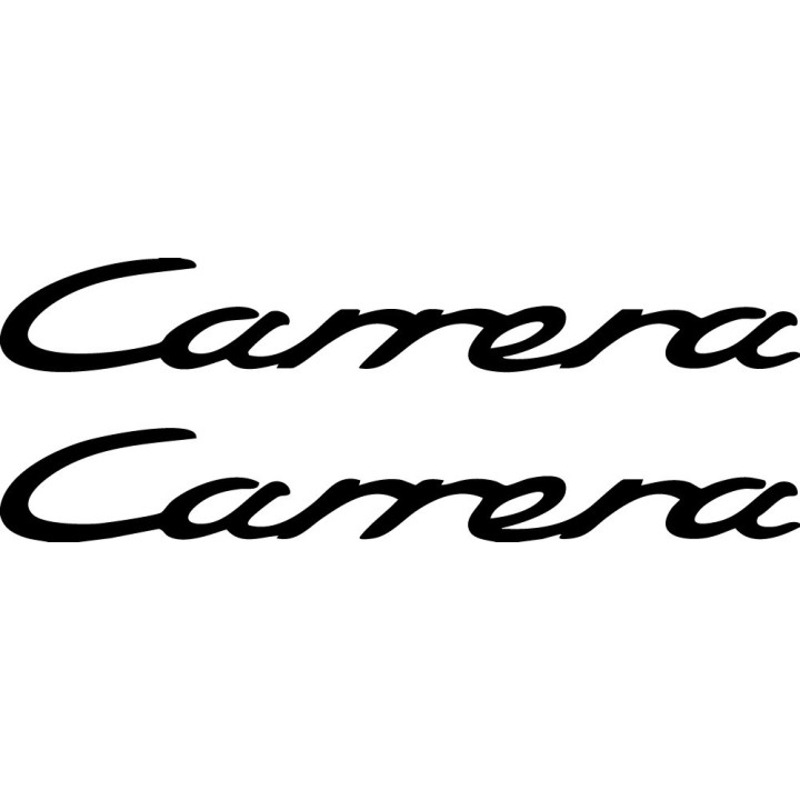 Porsche Carrera Stickers – 911 992 991 Classic Decals (2-Pack)