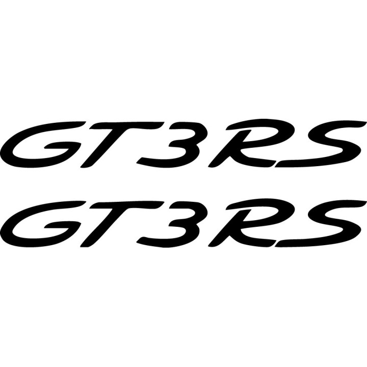 Porsche GT3RS Stickers – 992 991 997 Track Car Decals (2-Pack)