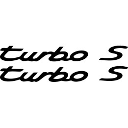 Porsche Turbo S Stickers – 911 Turbo Performance Decals (2-Pack)