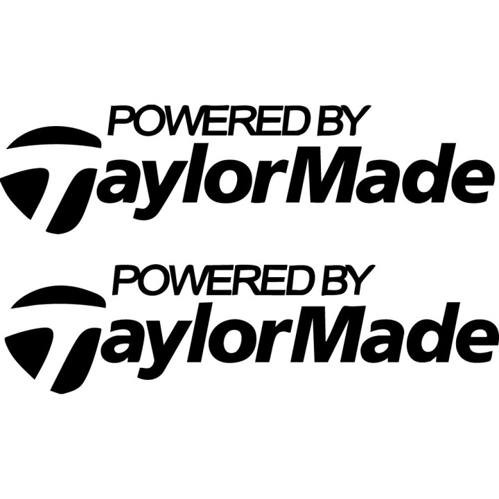 TaylorMade Stickers – Golf Driver Irons Performance Decals (2-Pack)