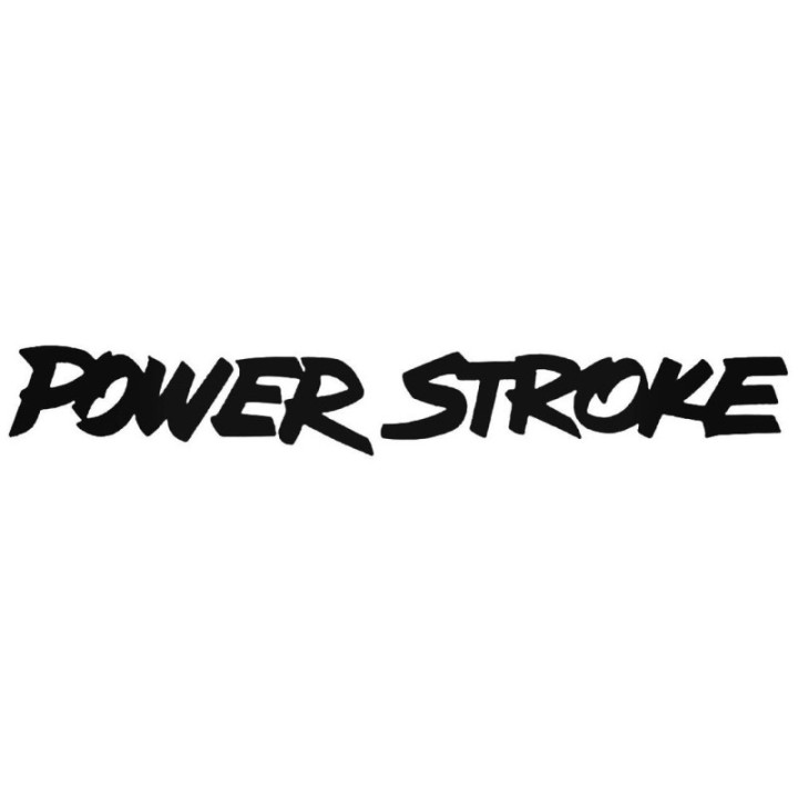 Buy Power Stroke Graphic Decal Sticker Online