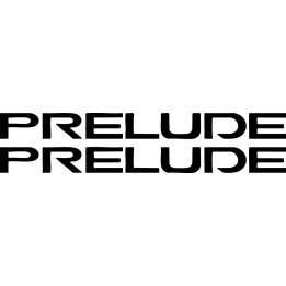 Honda Prelude Stickers – BB6 BB8 H22 Sport Coupe Decals (2-Pack)