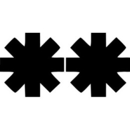 Red Hot Chili Peppers Stickers – RHCP Logo Decals (2-Pack)