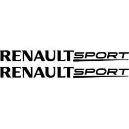Renault Sport Stickers – Clio RS Mégane RS Decals (2-Pack)
