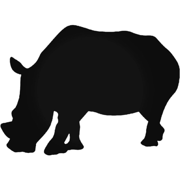 Buy Rhinoceros Vinyl Decal Sticker Online