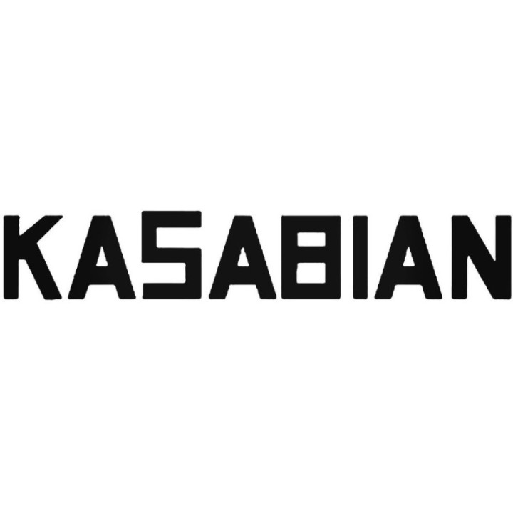 Kasabian Stickers – Indie Rock Band Decals (2-Pack)